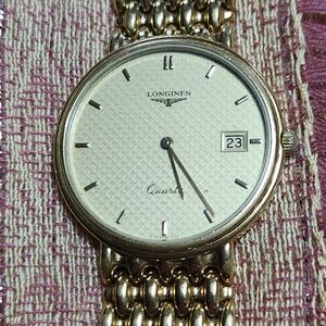 Vintage Ladies Longines Classic Flagship Quartz Watch Gold Plate over Stainless